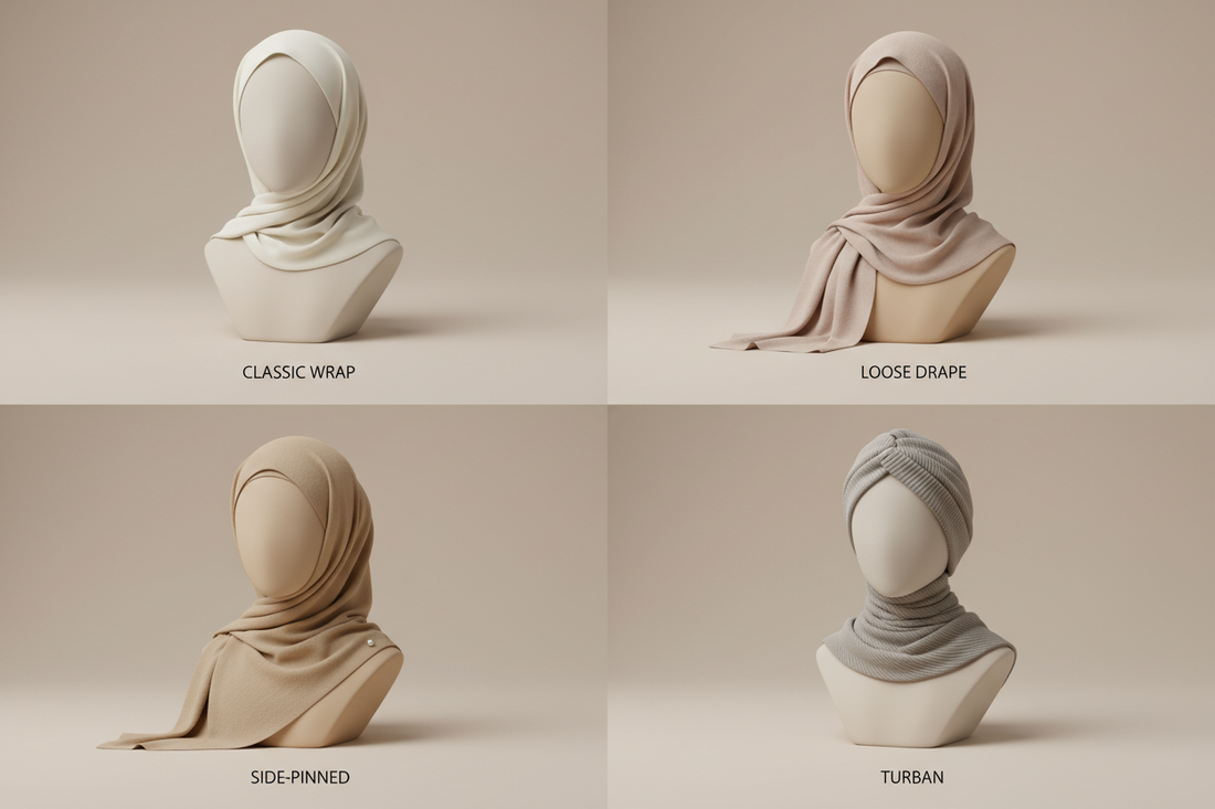 Everyday Hijab Styles for University & Work | Lyallpur Styles