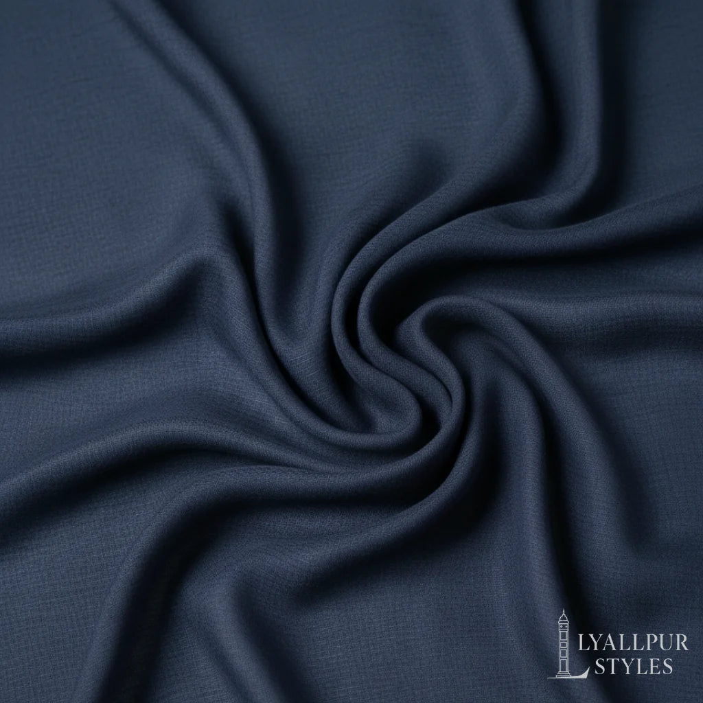 Solid Georgette Hijab – Matte, Non-Slippery Finish | 73 x 30 Inches